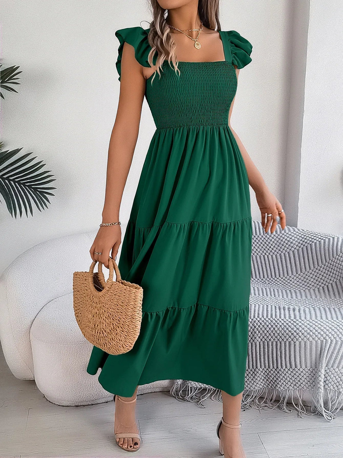Noor - Women's A-line Maxi Dress