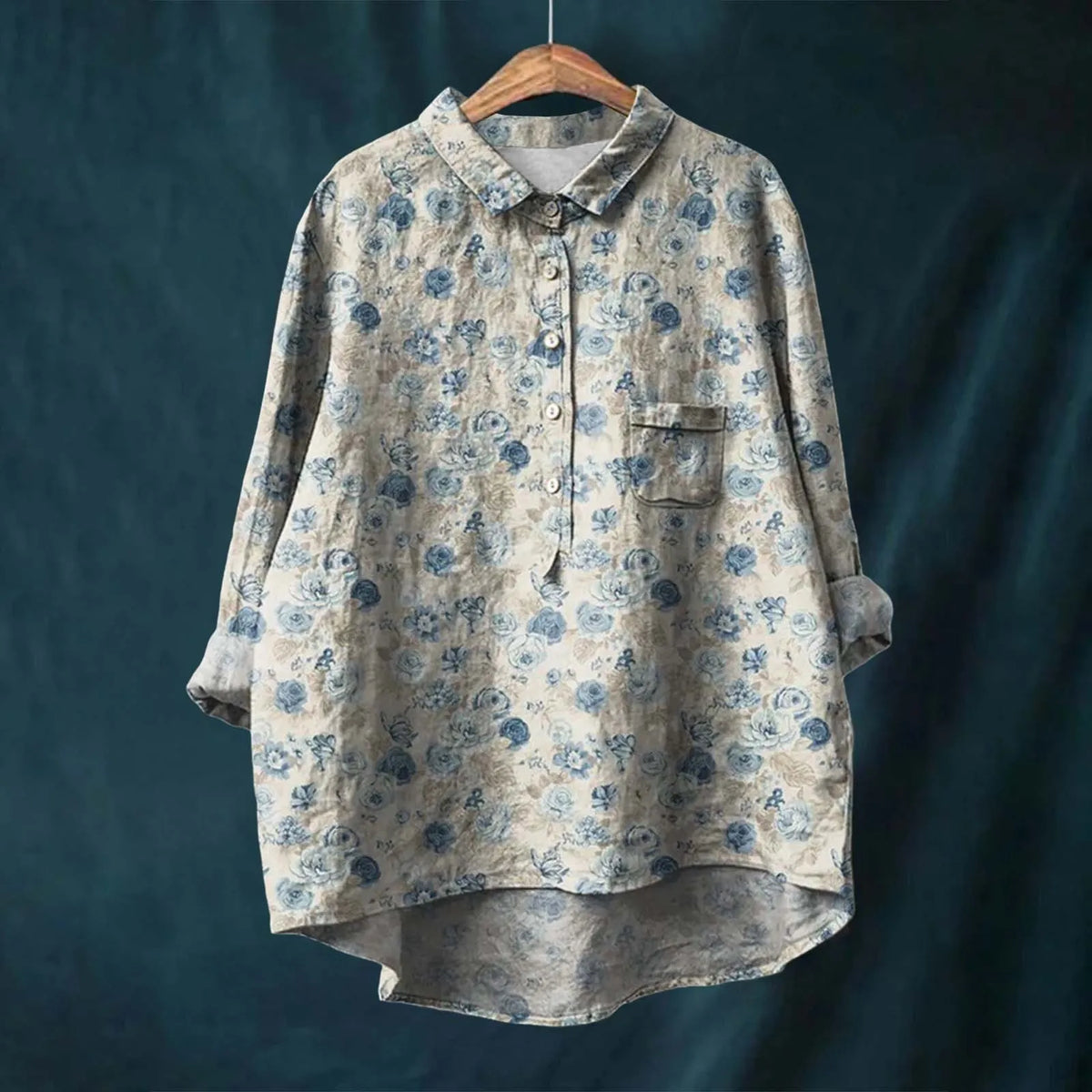 Maribel - Women's Medium Floral Top - photo 1