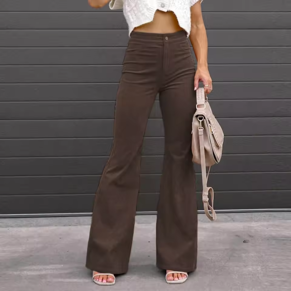 Greta - Women's Wide High Pants