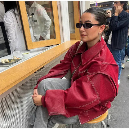 Cerys - Women's Pockets Oversized Jacket