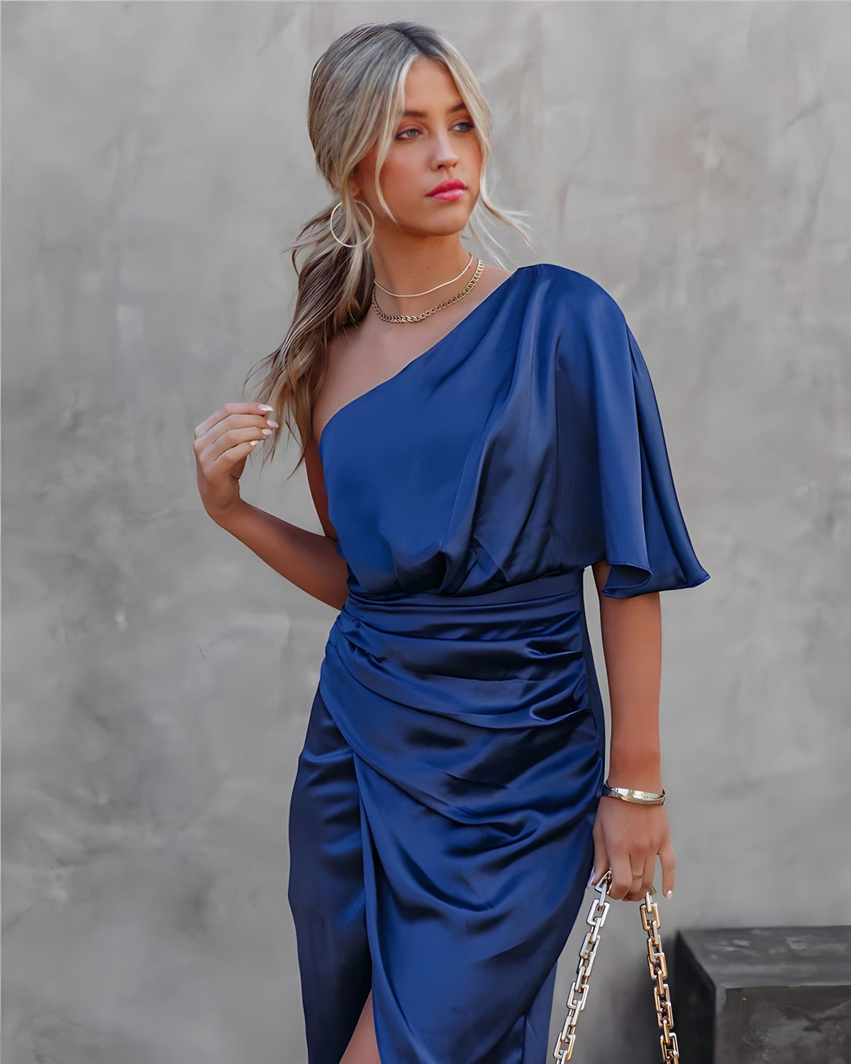 Nerissa - Women's Sheath Midi Dress