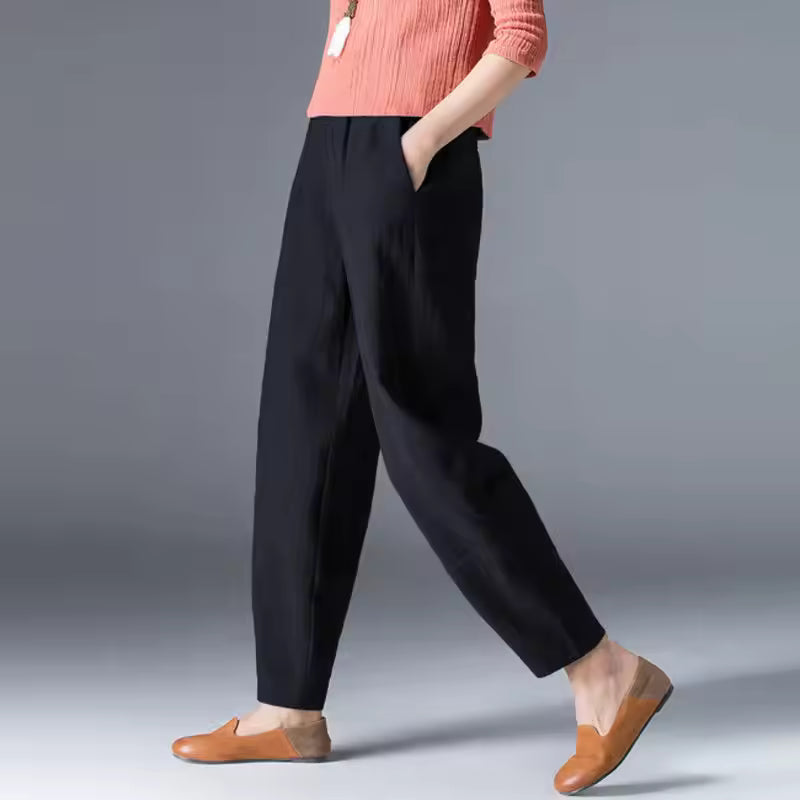 Wren - Women's Relaxed Elasticated Pants - photo 6