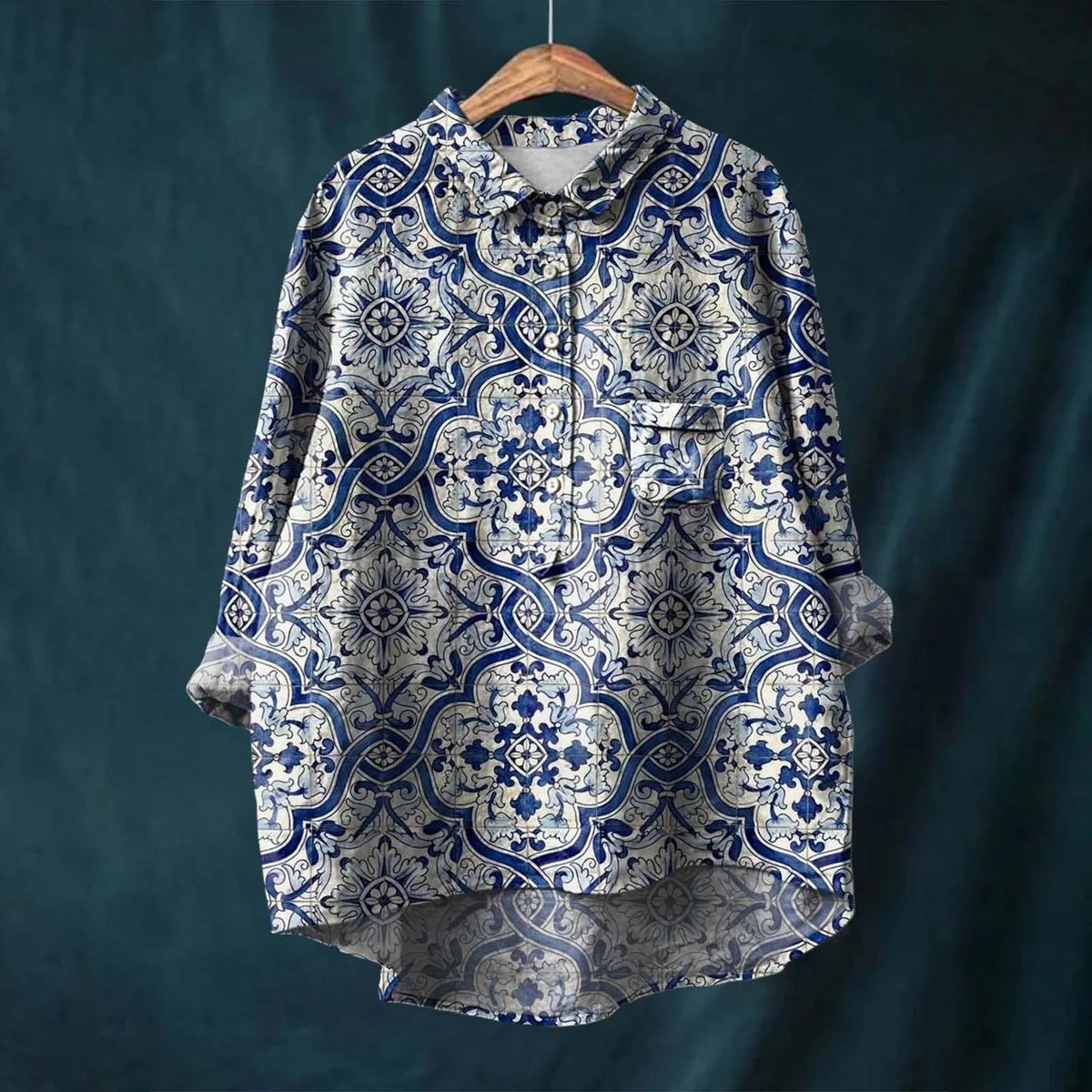 Maribel - Women's Medium Floral Top - photo 4