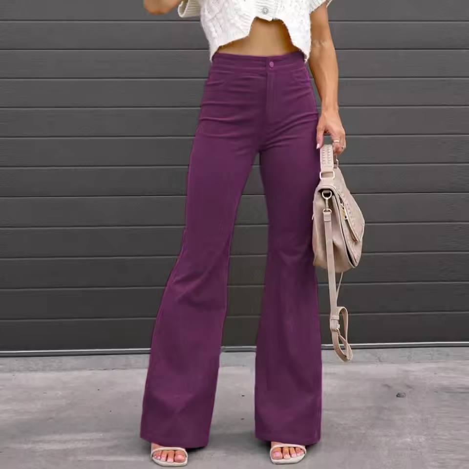Greta - Women's Wide High Pants