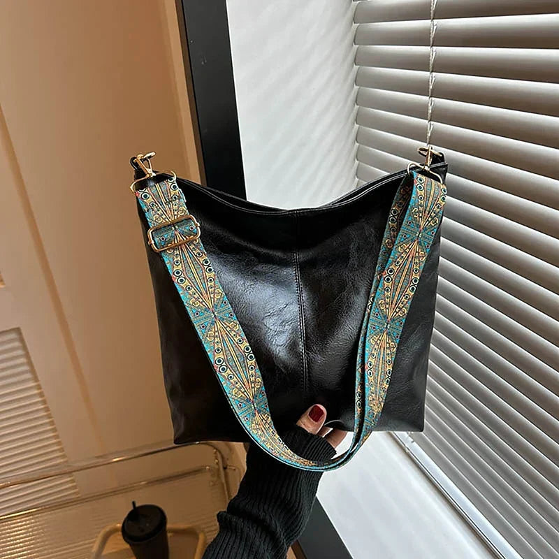 Anouk - Women's Crossbody Strap Capacity Bag