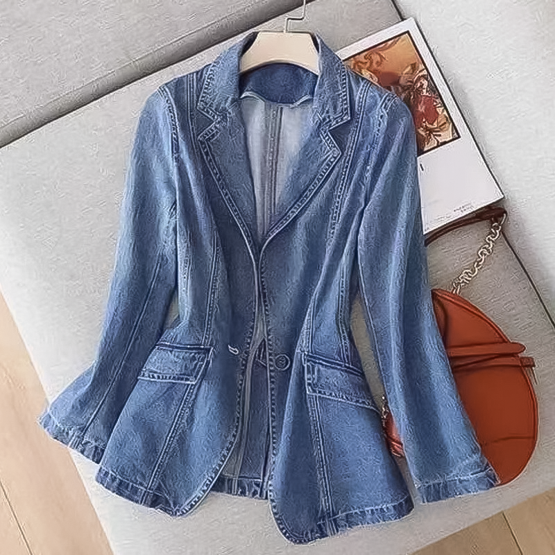 Katarina - Women's Denim Blazer - photo 2
