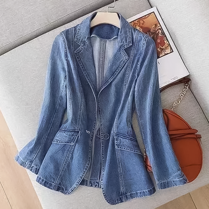 Katarina - Women's Denim Blazer - photo 2