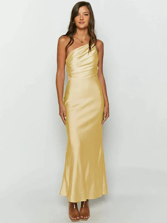 Lynne - Women's Backless Maxi Dress - photo 2