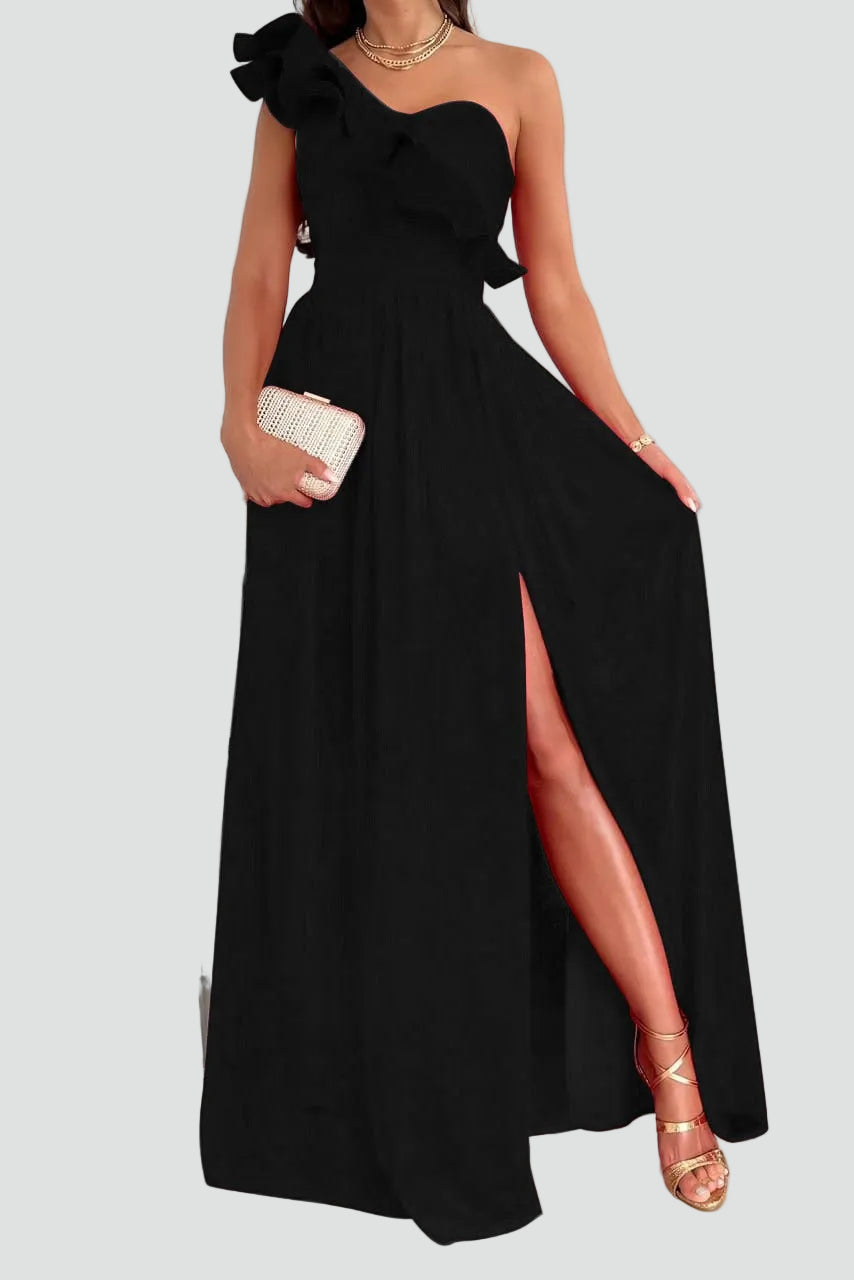 Solene - Women's Maxi One-Shoulder Dress - photo 3
