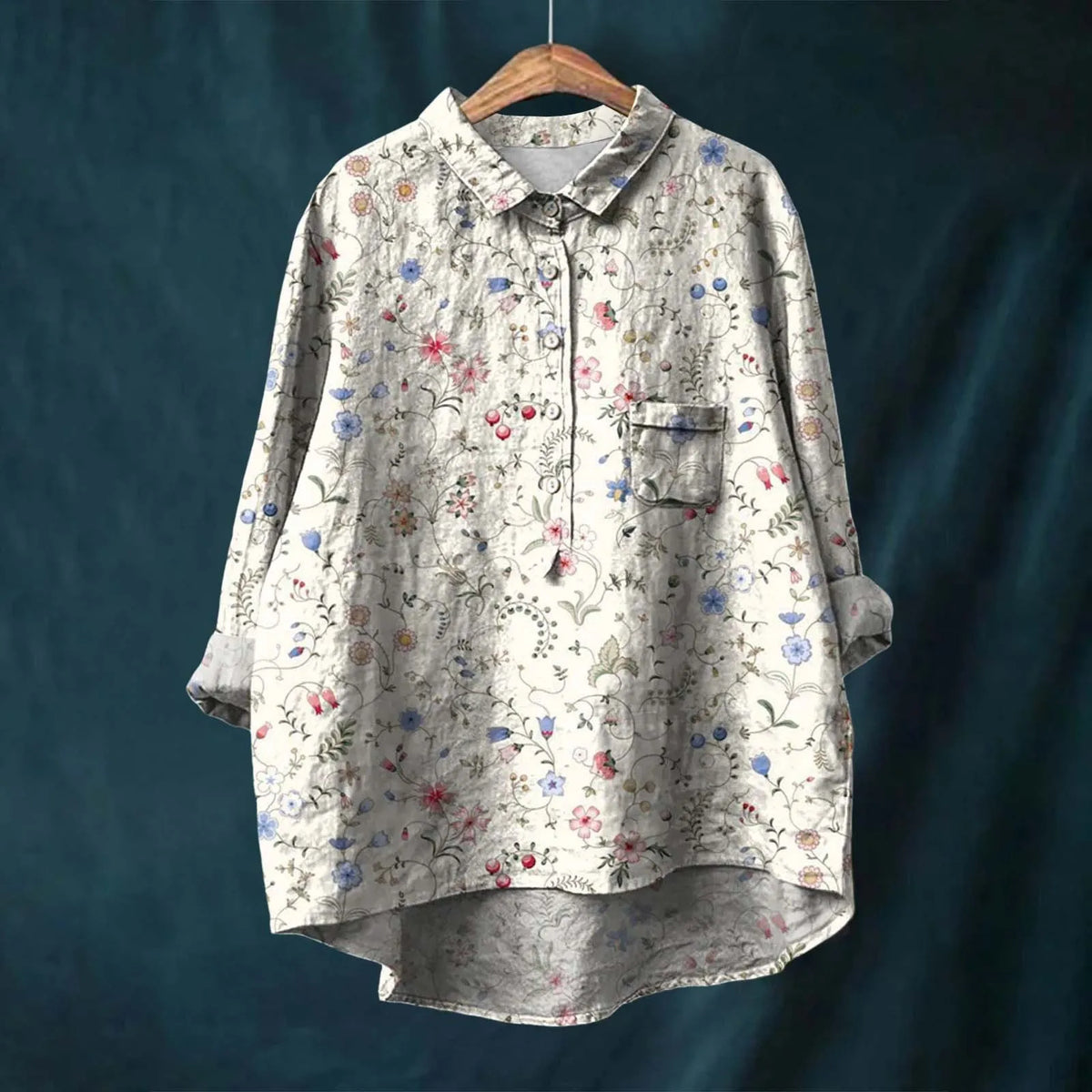 Maribel - Women's Medium Floral Top - photo 5