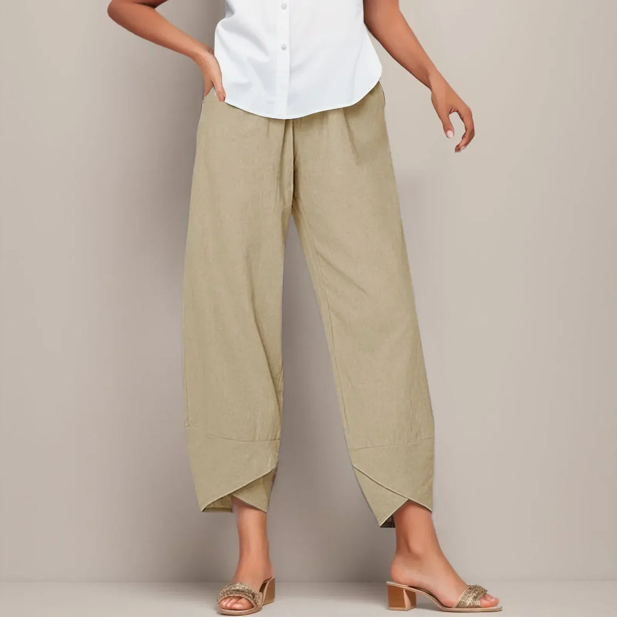Aurelie - Women's Wide High Pants - photo 4