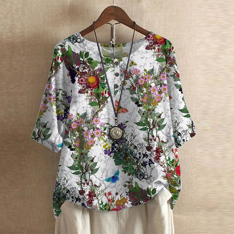 Bronte - Women's Round Short Blouse - photo 10