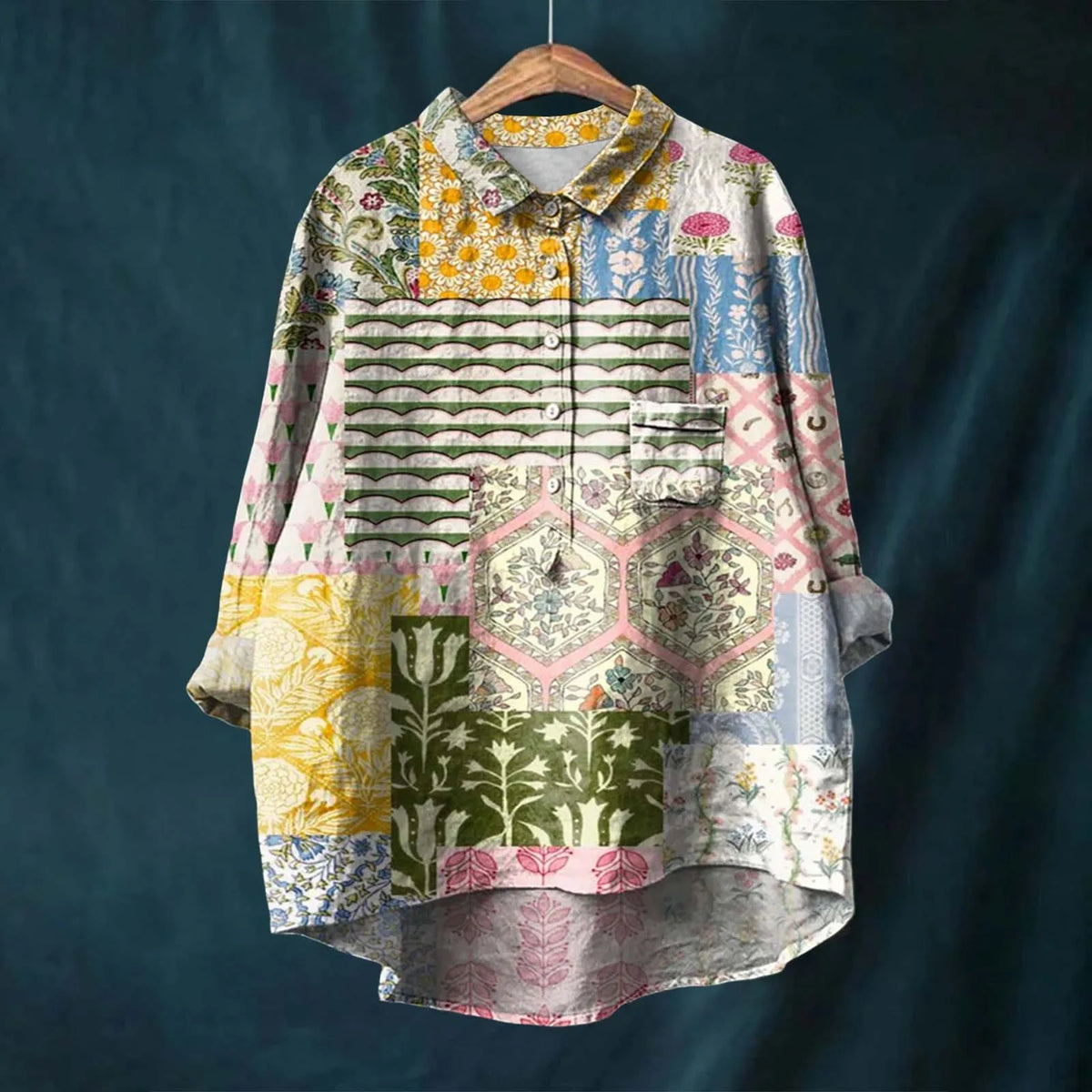 Maribel - Women's Medium Floral Top - photo 3