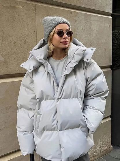 Saskia - Women's Hooded Puffer Jacket