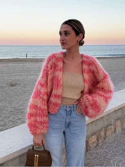 Seraphine - Women's Medium Crochet Sweater - photo 4
