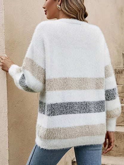 Paloma - Women's Knit Blocking Sweater - photo 4
