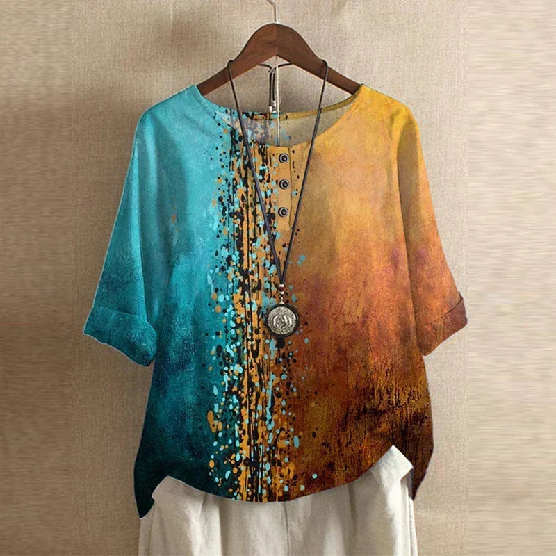 Bronte - Women's Round Short Blouse - photo 8