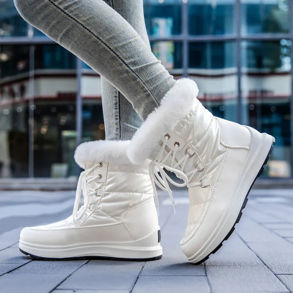 Valentine - Women's Winter Flat Boots