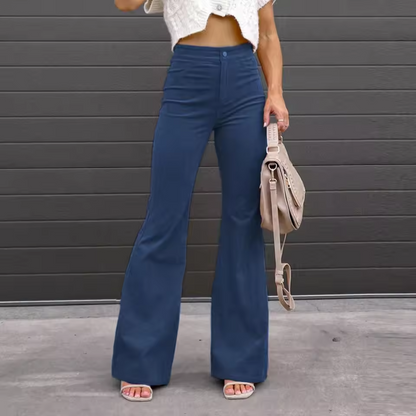 Greta - Women's Wide High Pants