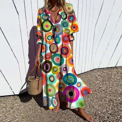 Lavinia - Women's Maxi Floral Dress - photo 6
