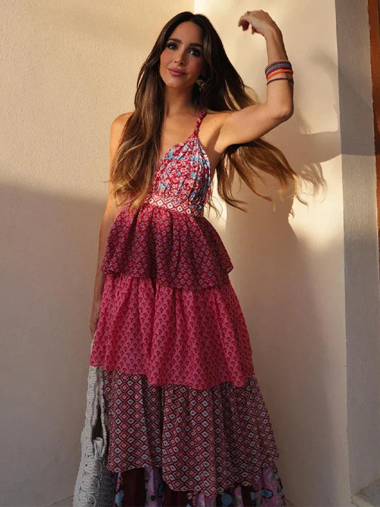 Ada - Women's Loose Floral Print Dress - photo 1
