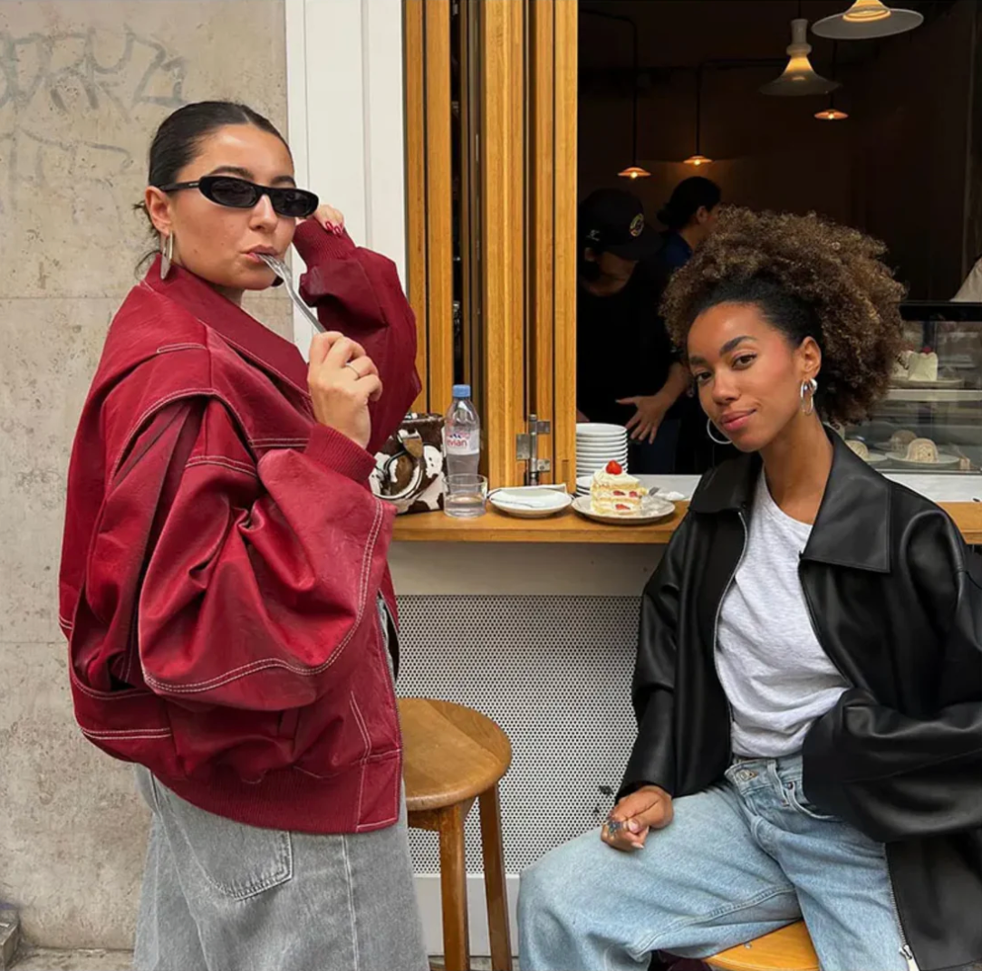Cerys - Women's Pockets Oversized Jacket