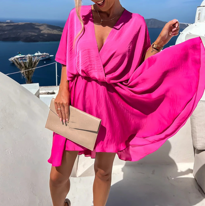 Stella - Women's Flowy Mini Dress - photo 3