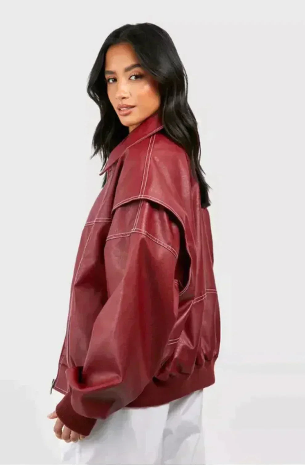Cerys - Women's Pockets Oversized Jacket