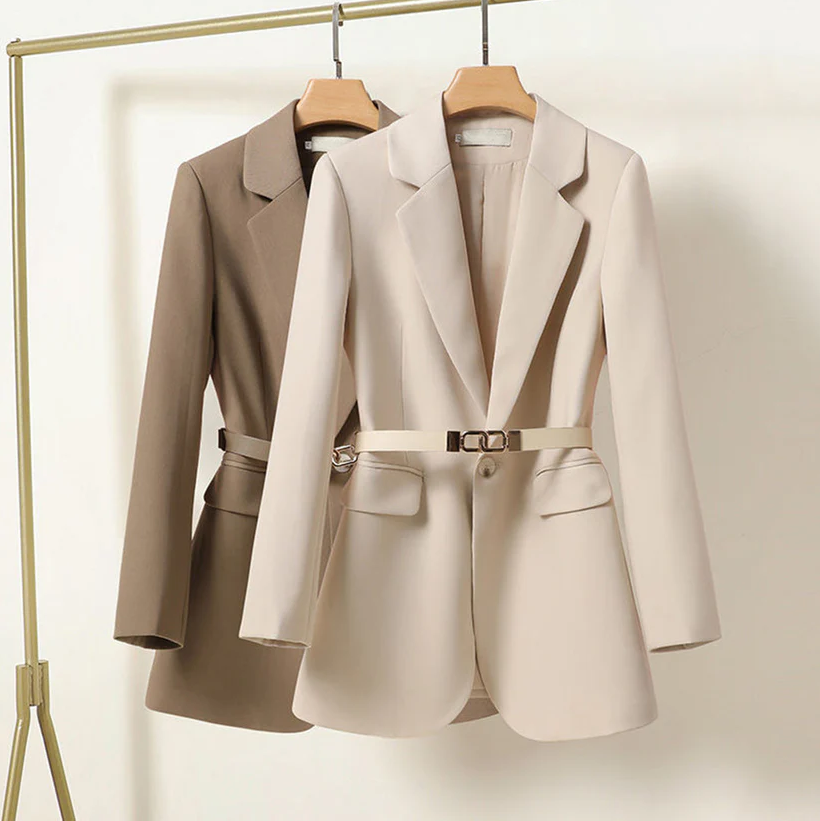 Liesel - Women's Lightweight Belted Blazer - photo 4