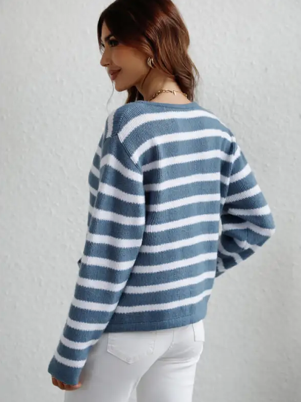 Anneliese - Women's Long Knitted Cardigan - photo 2