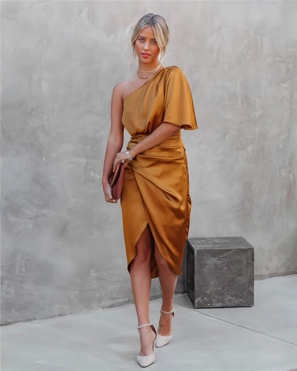 Nerissa - Women's Sheath Midi Dress