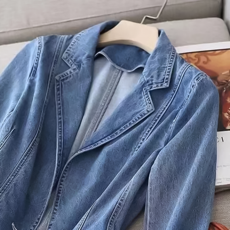 Katarina - Women's Denim Blazer - photo 3