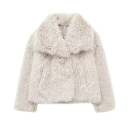 Harriet - Women's Faux Fur Lightweight Coat - photo 4