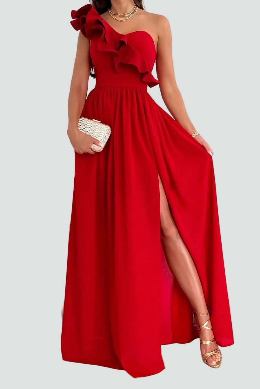 Solene - Women's Maxi One-Shoulder Dress - photo 2