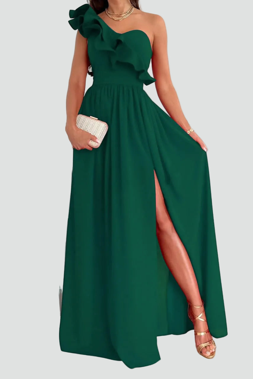 Solene - Women's Maxi One-Shoulder Dress - photo 4