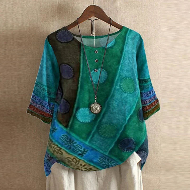 Bronte - Women's Round Short Blouse - photo 3