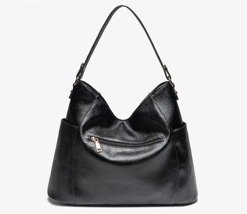 Perrine - Women's Leather Crossbody Strap Bag - photo 8