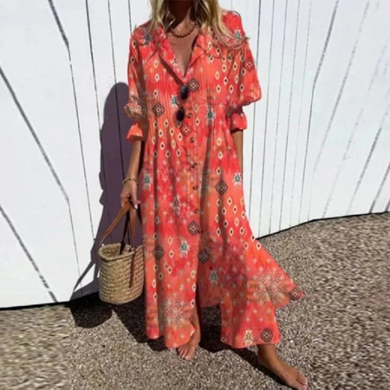 Lavinia - Women's Maxi Floral Dress - photo 4