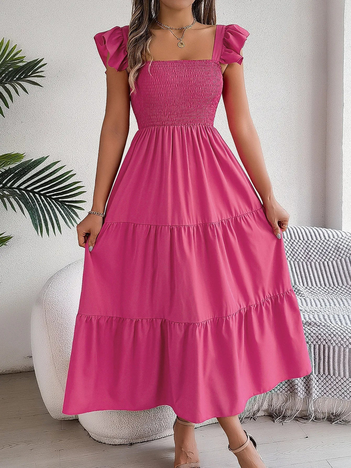 Noor - Women's A-line Maxi Dress