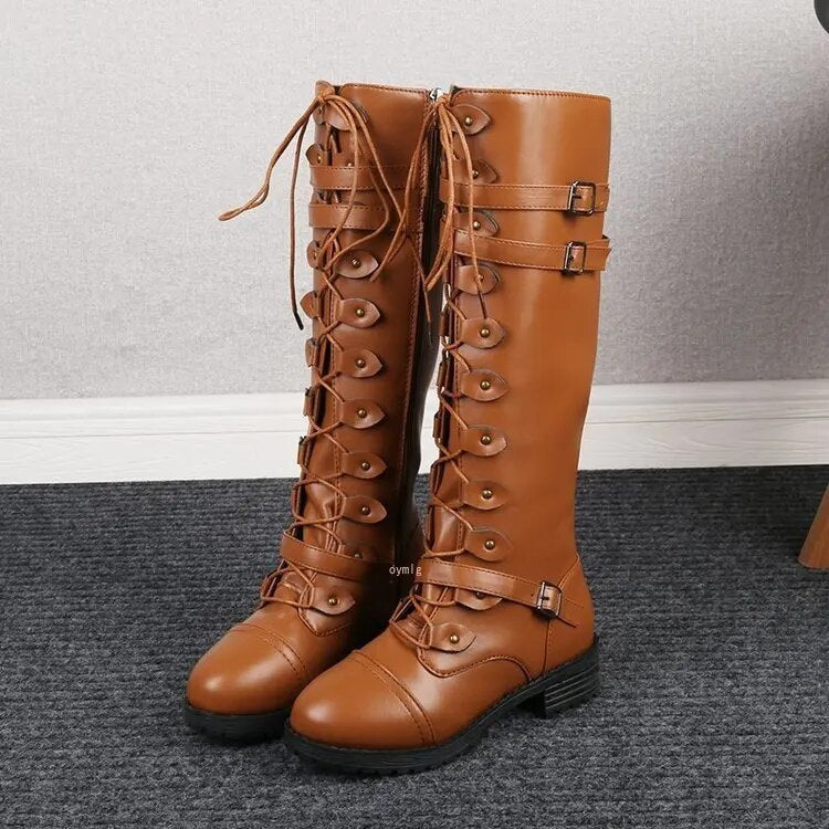 Yolande - Women's Buckles Vegan Shoes - photo 2