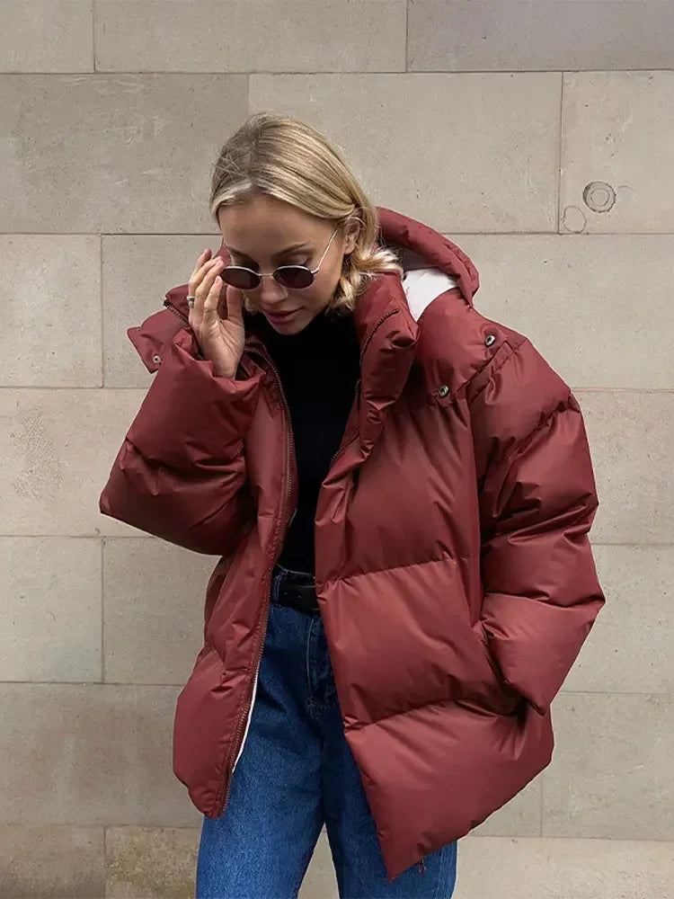 Saskia - Women's Hooded Puffer Jacket