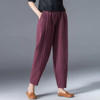 Wren - Women's Relaxed Elasticated Pants - photo 9
