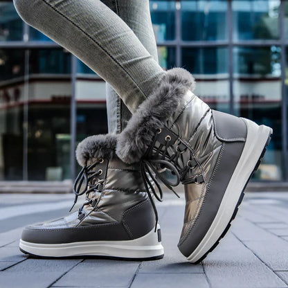Valentine - Women's Winter Flat Boots