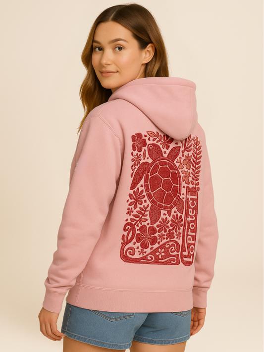 Ondine - Women's Medium Oversized Sunset Hoodie - photo 1