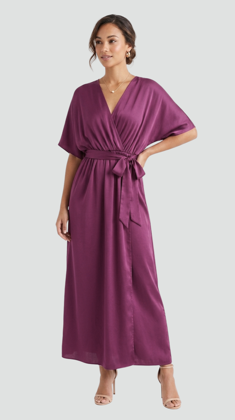 Winona - Women's Wrap Midi Dress - photo 12