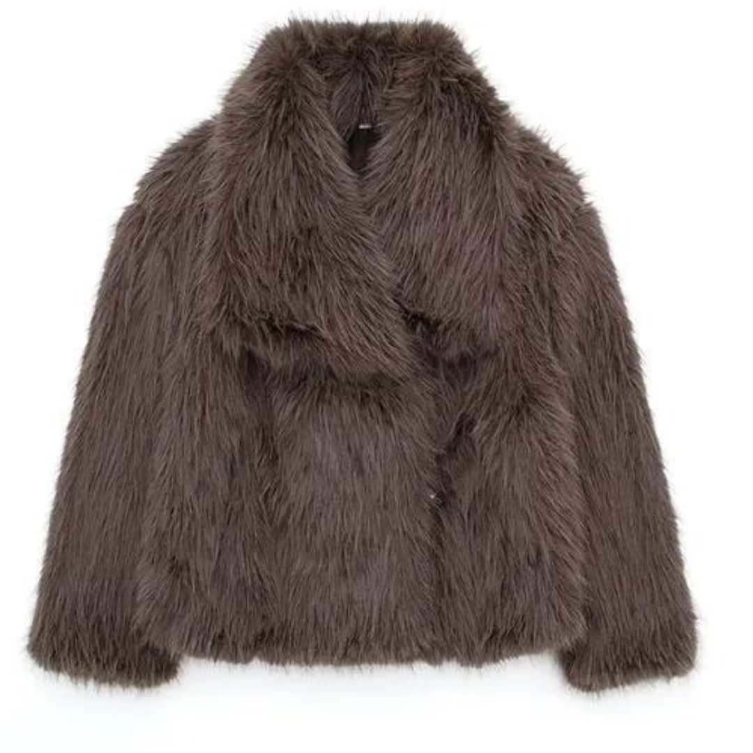 Harriet - Women's Faux Fur Lightweight Coat - photo 10
