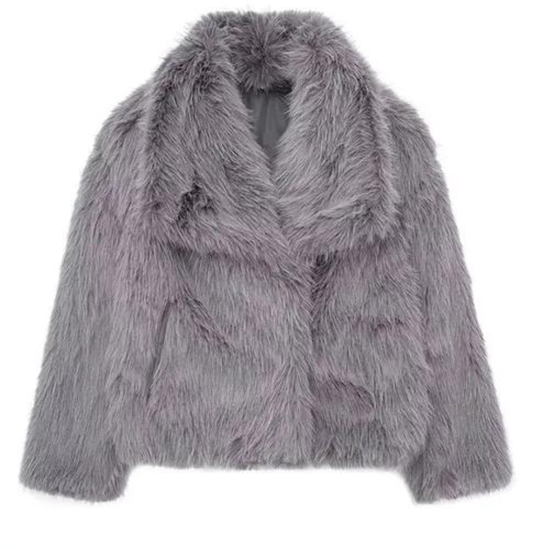 Harriet - Women's Faux Fur Lightweight Coat - photo 11