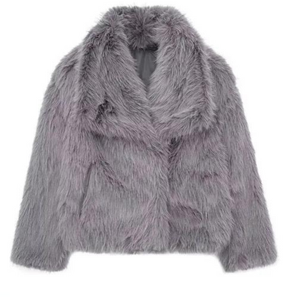 Harriet - Women's Faux Fur Lightweight Coat - photo 11