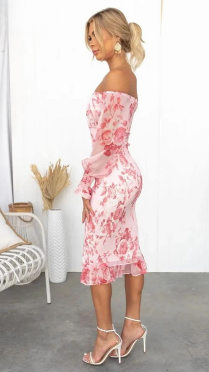 Maribel - Women's A-line Midi Dress - photo 6