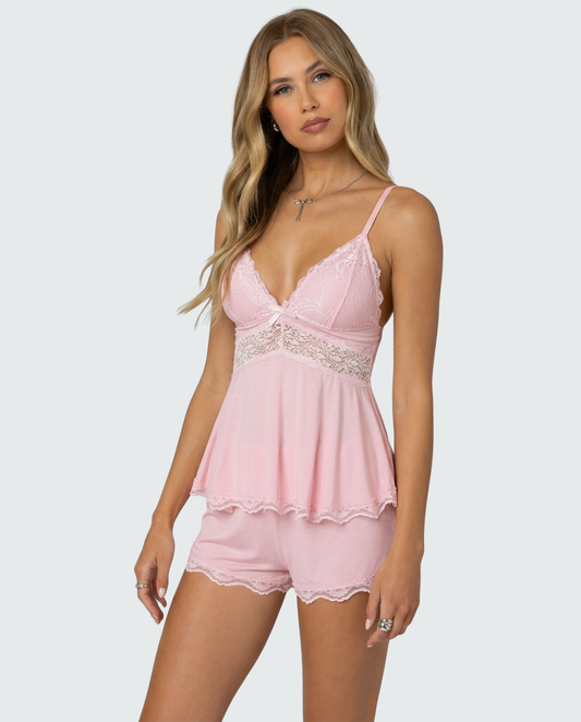 Wilhelmina - Women's Lace Cami Pajama - photo 2
